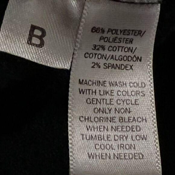 Loft size M teal patterned top - Picture 4 of 4